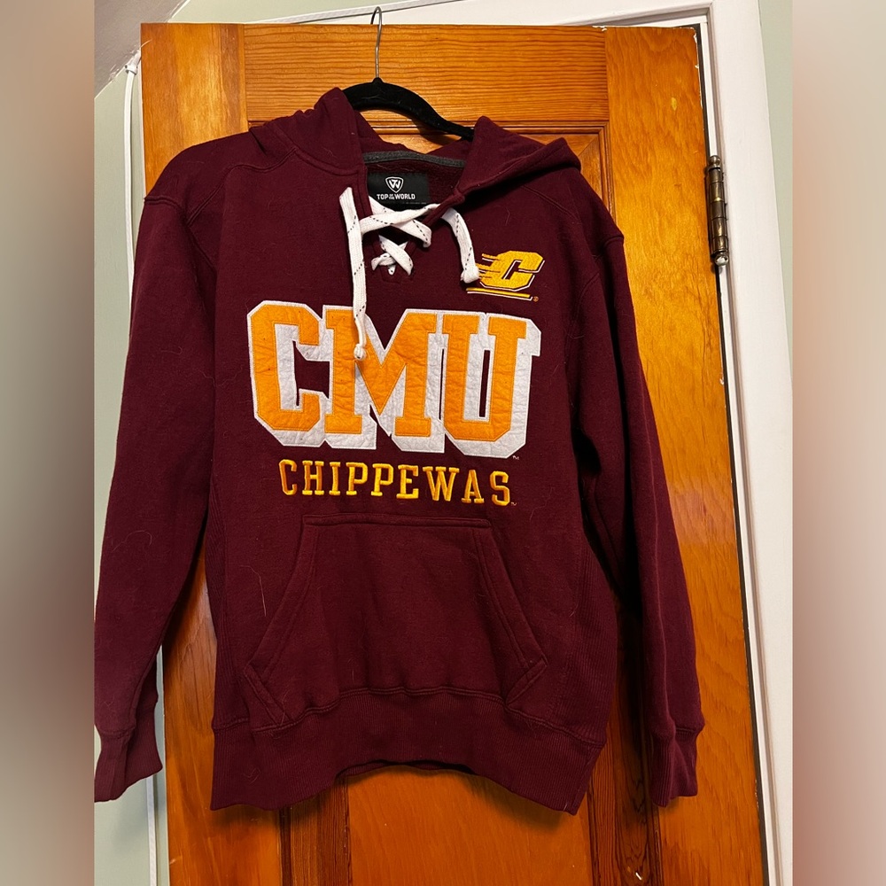 Central Michigan University Hoodie Top of the World